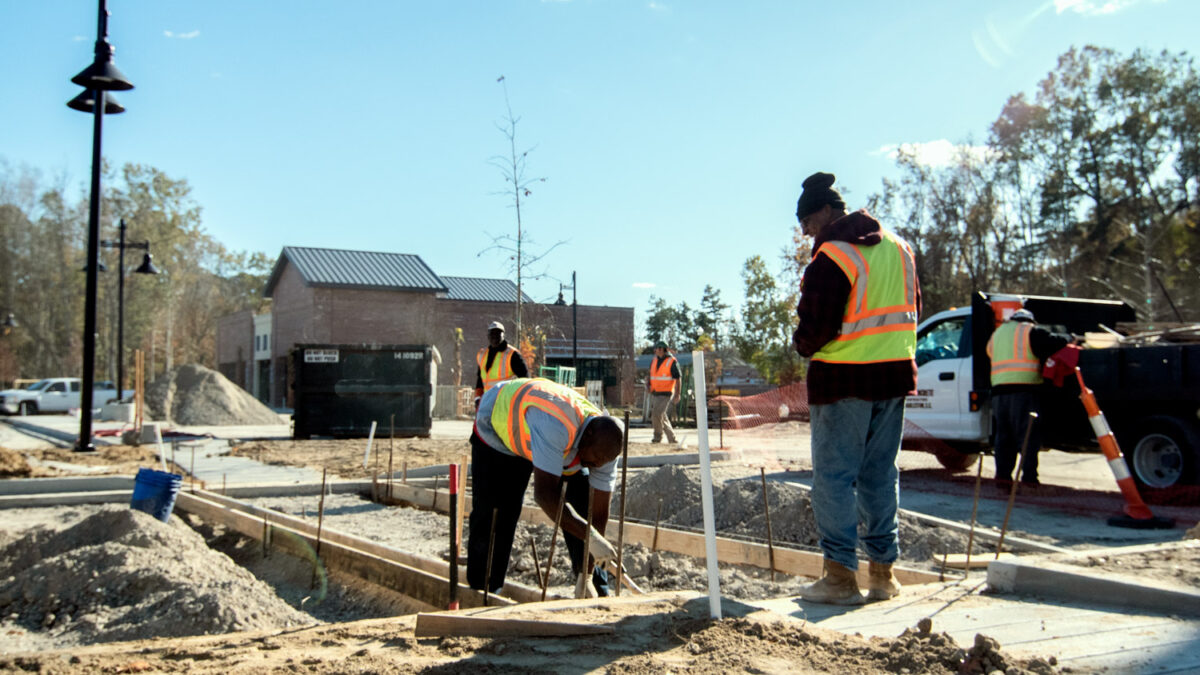 Land first construction Job in Charleston